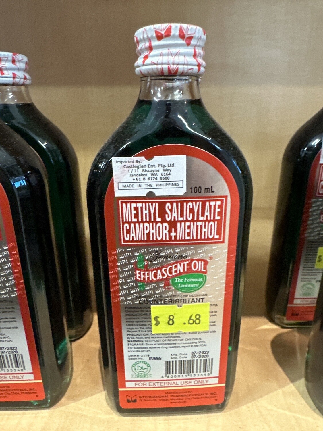 *EFFICASCENT OIL 100ML