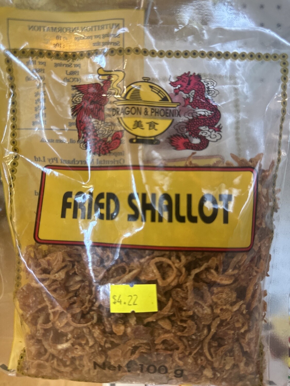 DRAGON &amp; P FRIED SHALLOT 100G