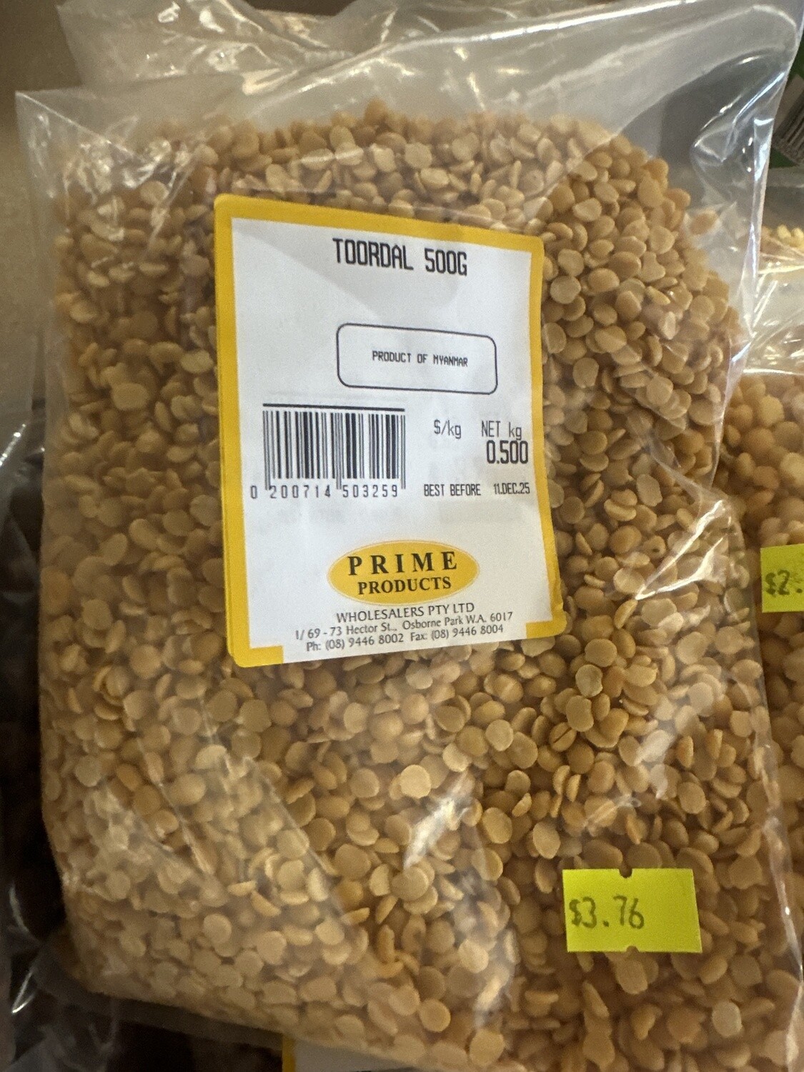 TOOR DAL-500G