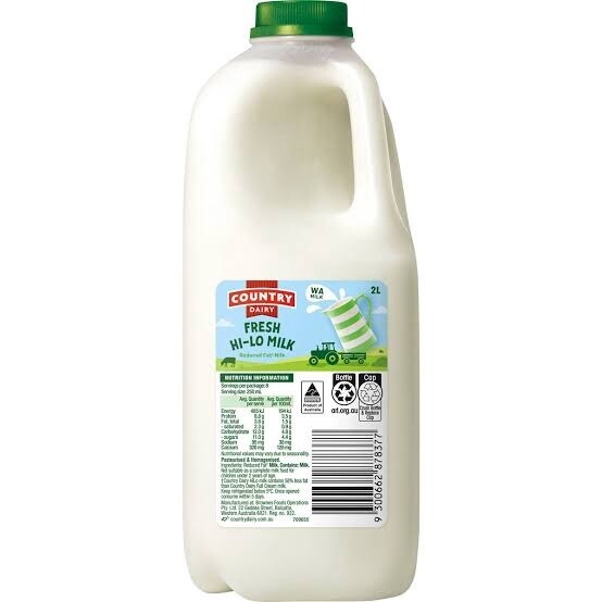 COUNTRY DAIRY HI-LO MILK