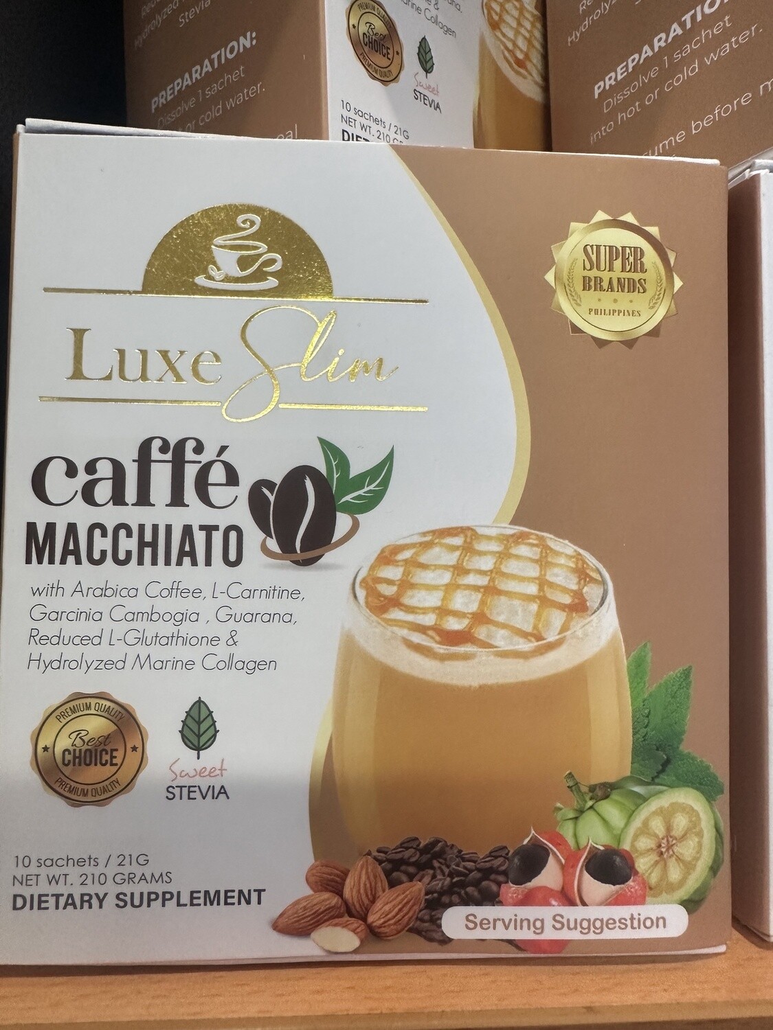 LUXE SLIM CAFFE MACCHIATO 10X21g