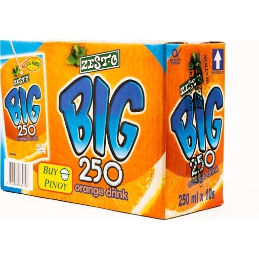 *ZEST - O BIG ORANGE BOX OF 10X250ML