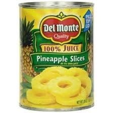 DM PINEAPPLE SLICES IN SYRUPS 567G
