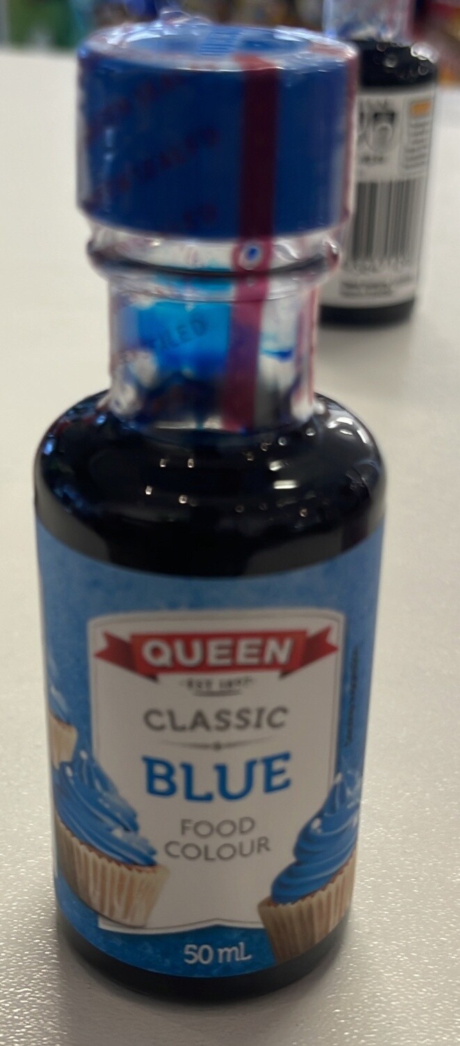 *BLUE CLASSIC FOOD COLOUR 50ML