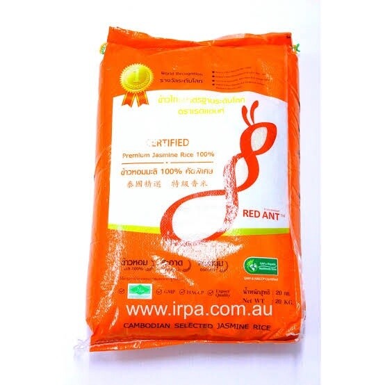 RED ANT CAMBODIAN JASMINE RICE (ORANGE) 20KG