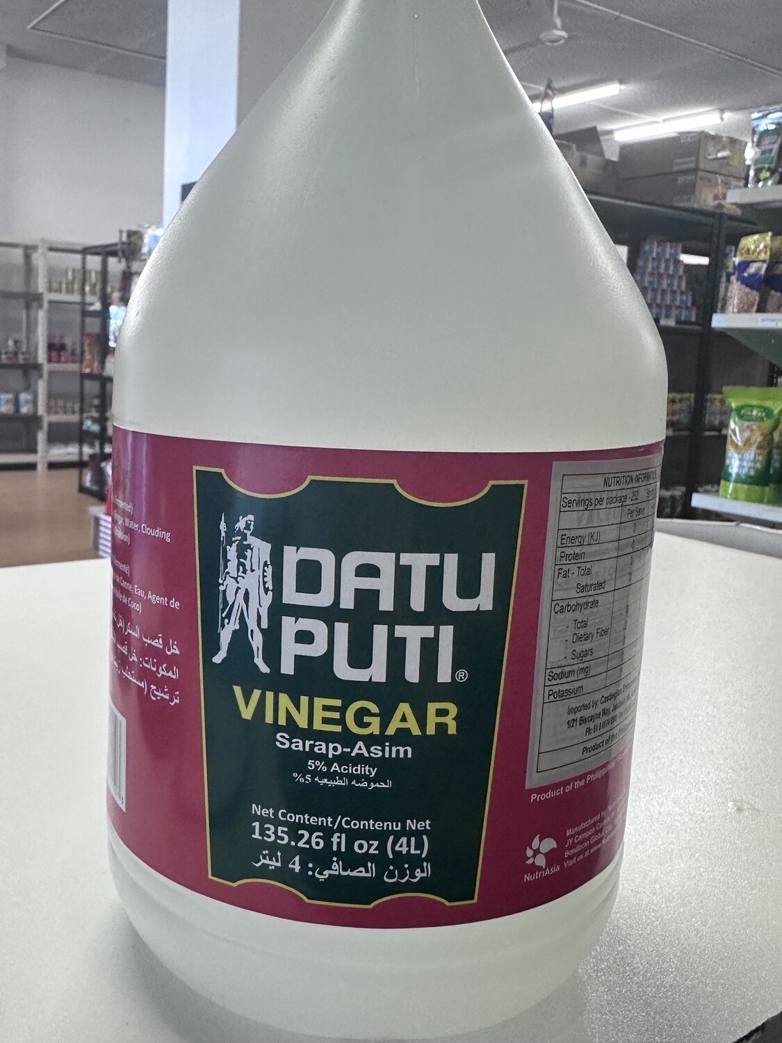 DATU PUTI VINEGAR 4L