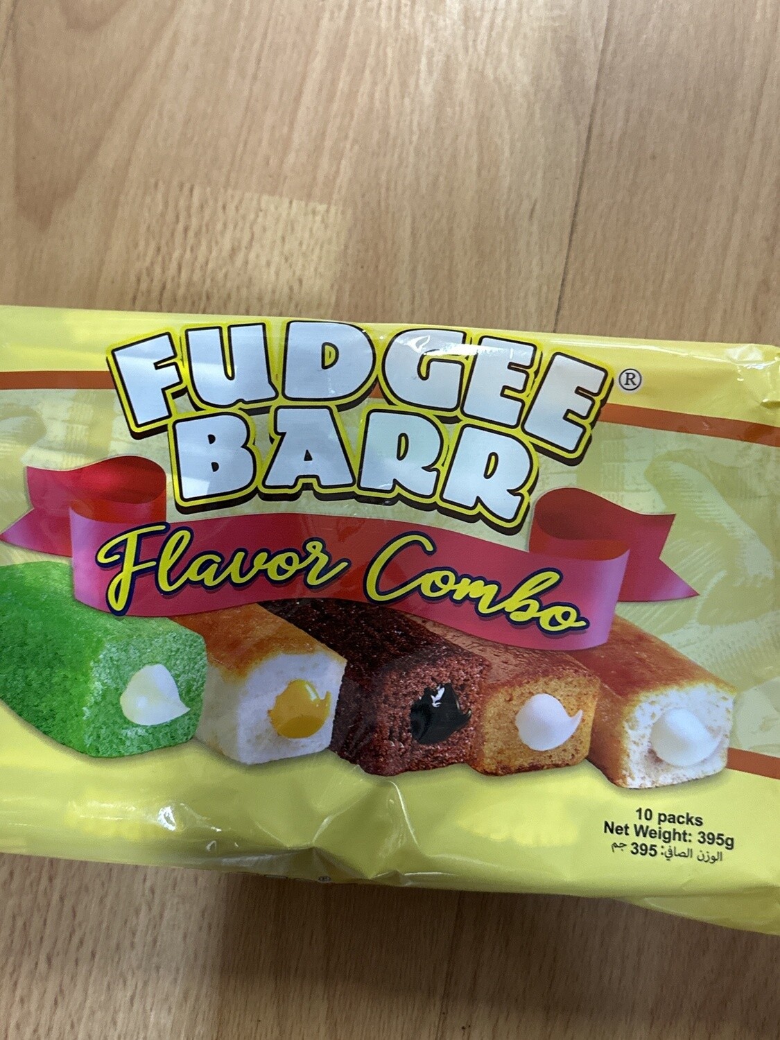 *FUDGEE BARR COMBO FLAVOUR 10PCKS