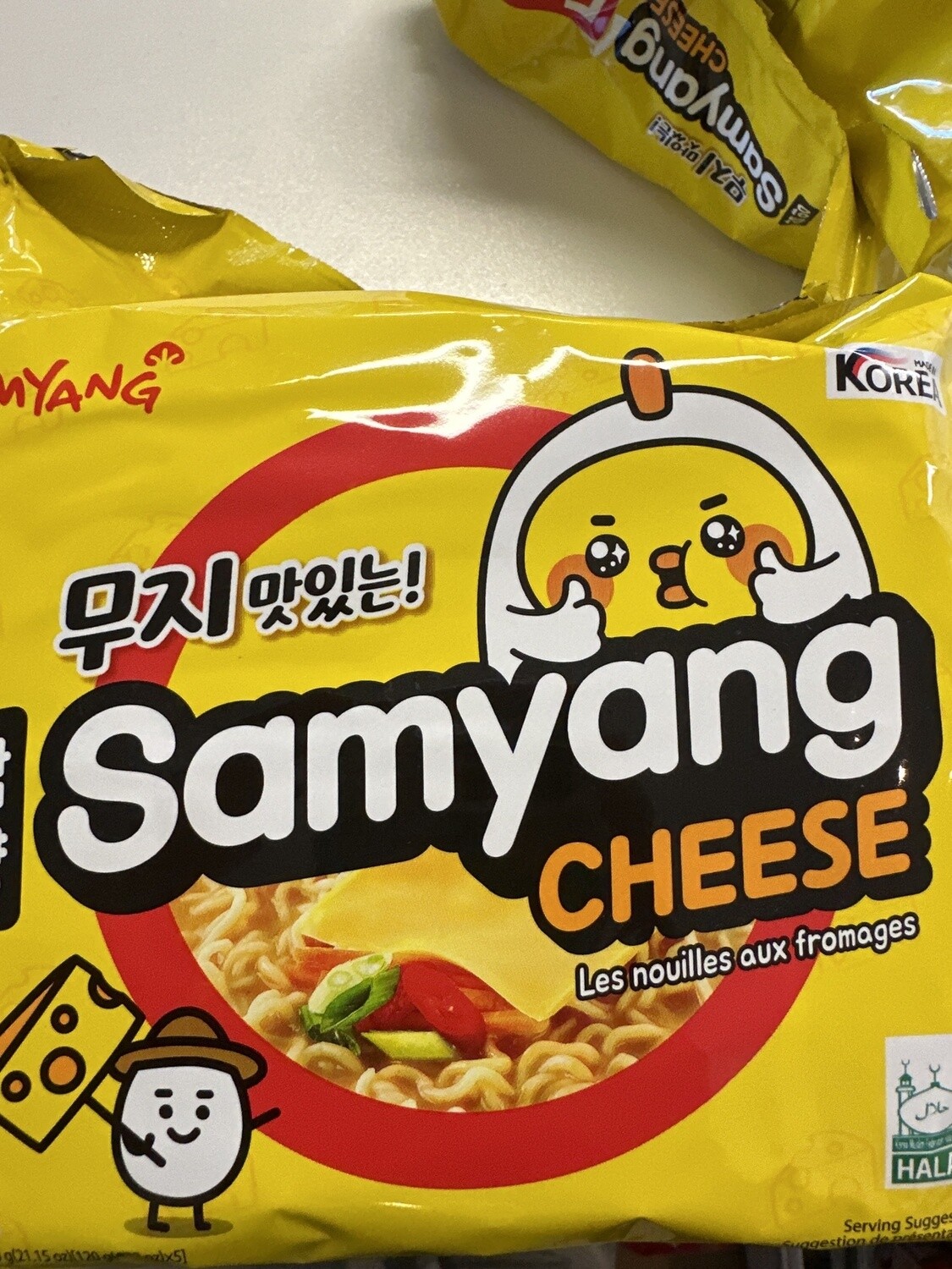 SY RAMEN CHEESE 5 PCKS X 120G