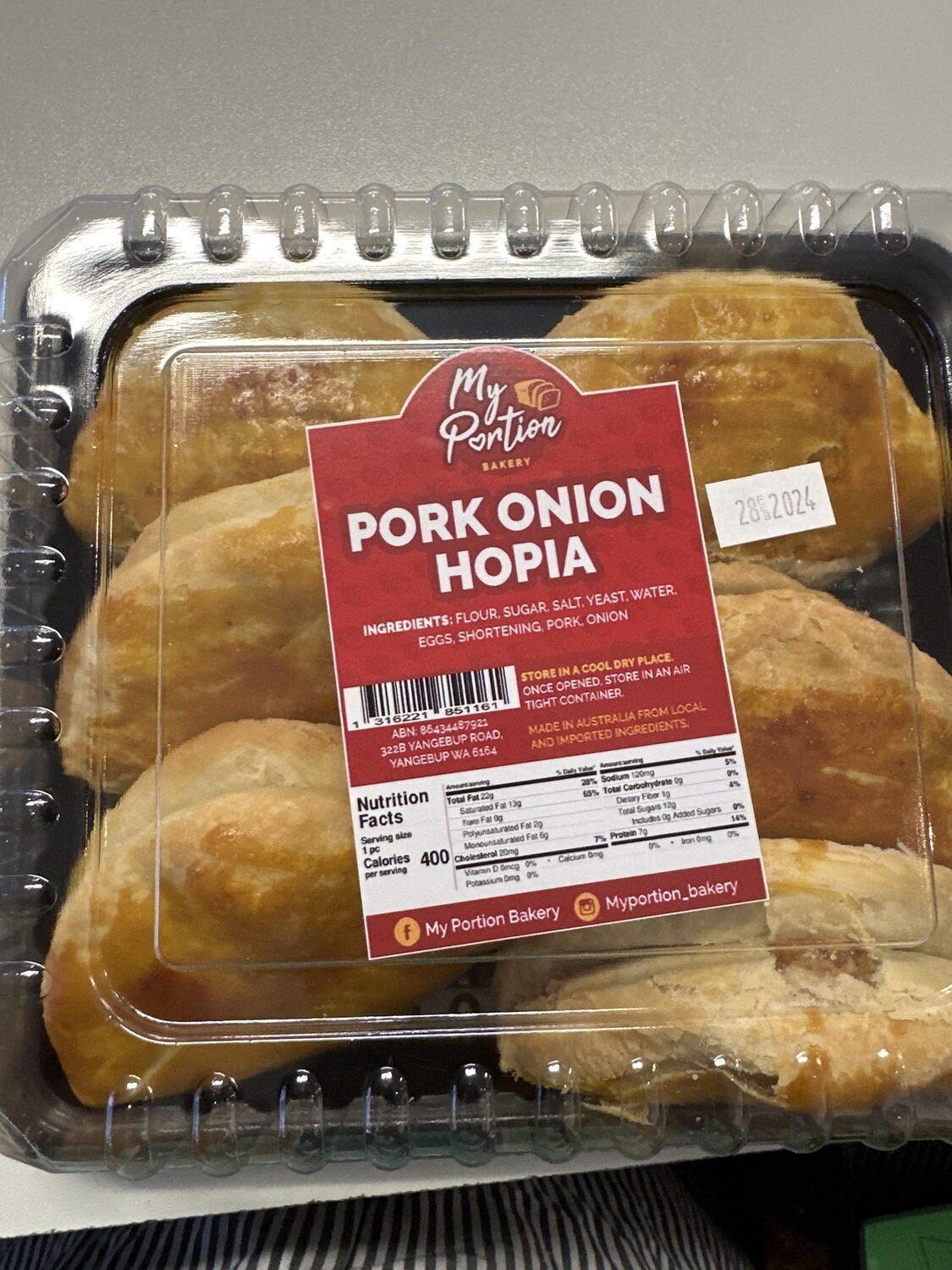 MY PORTION HOPIA BABOY 6XPCKS