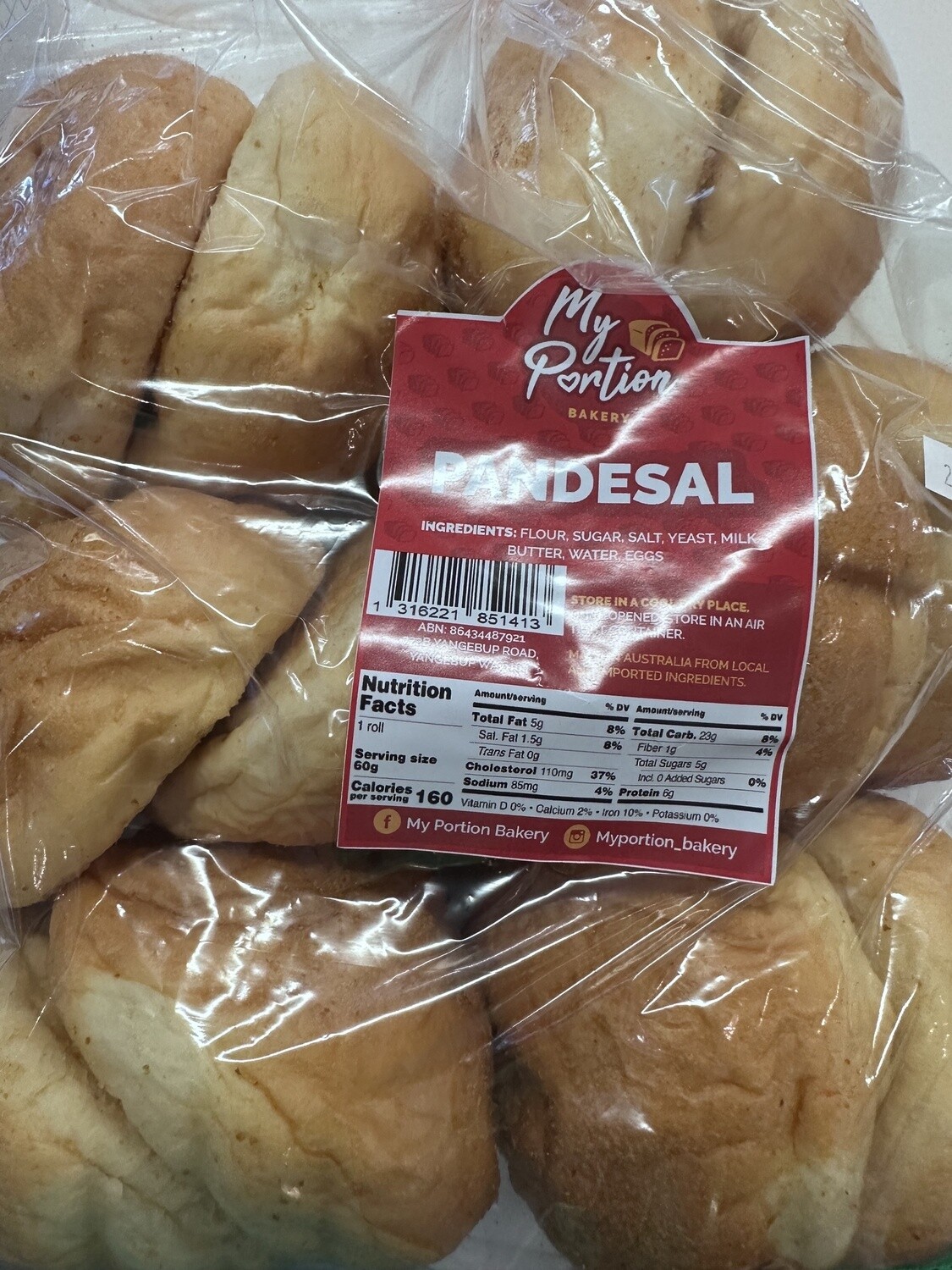 MY PORTION PANDESAL 12XPCK