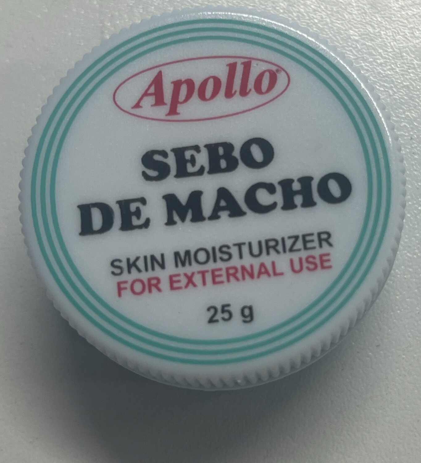 APOLLO SEBO DE MACHO 25G