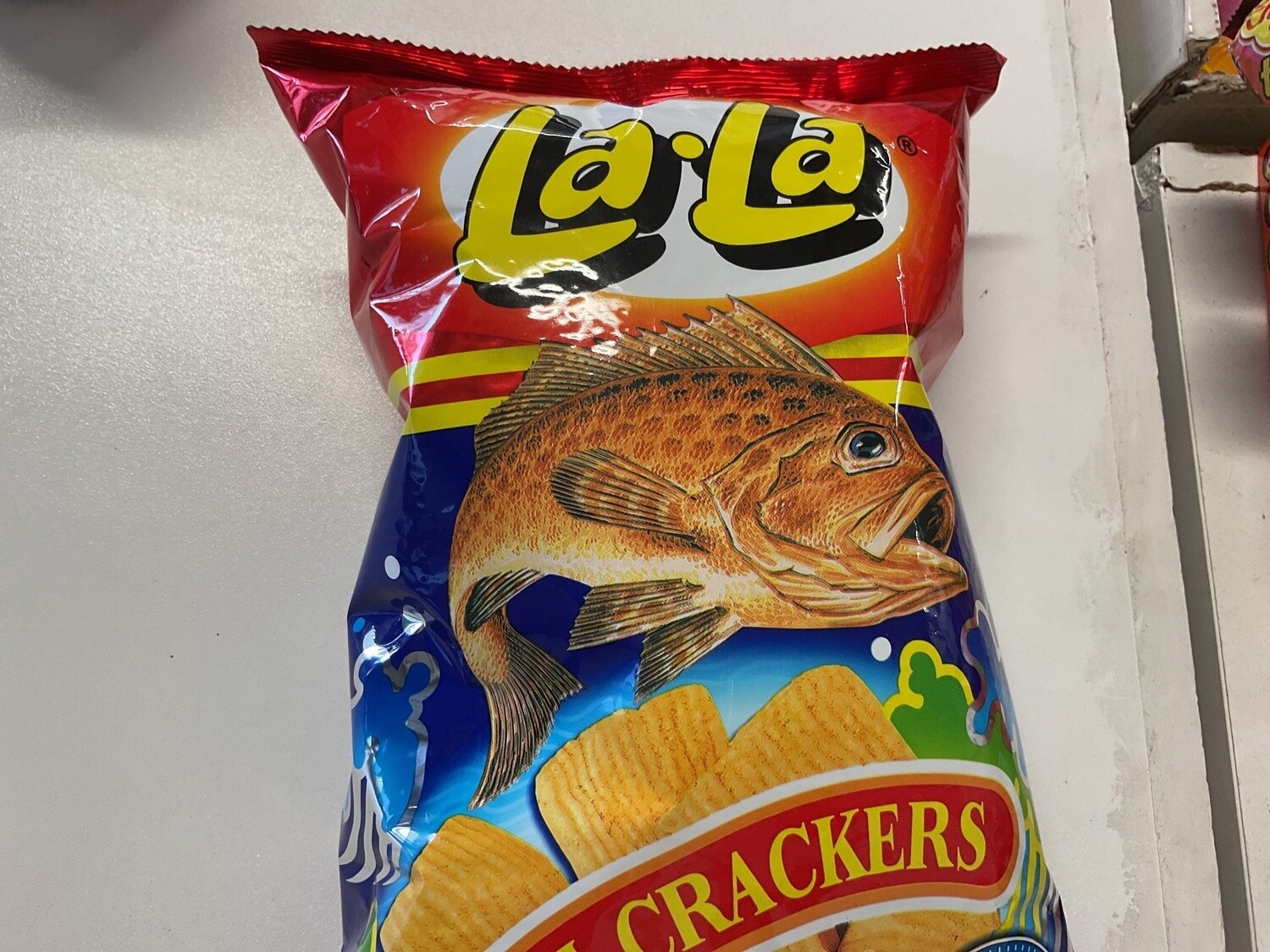 LALA FISH CRACKER REGULAR 100G