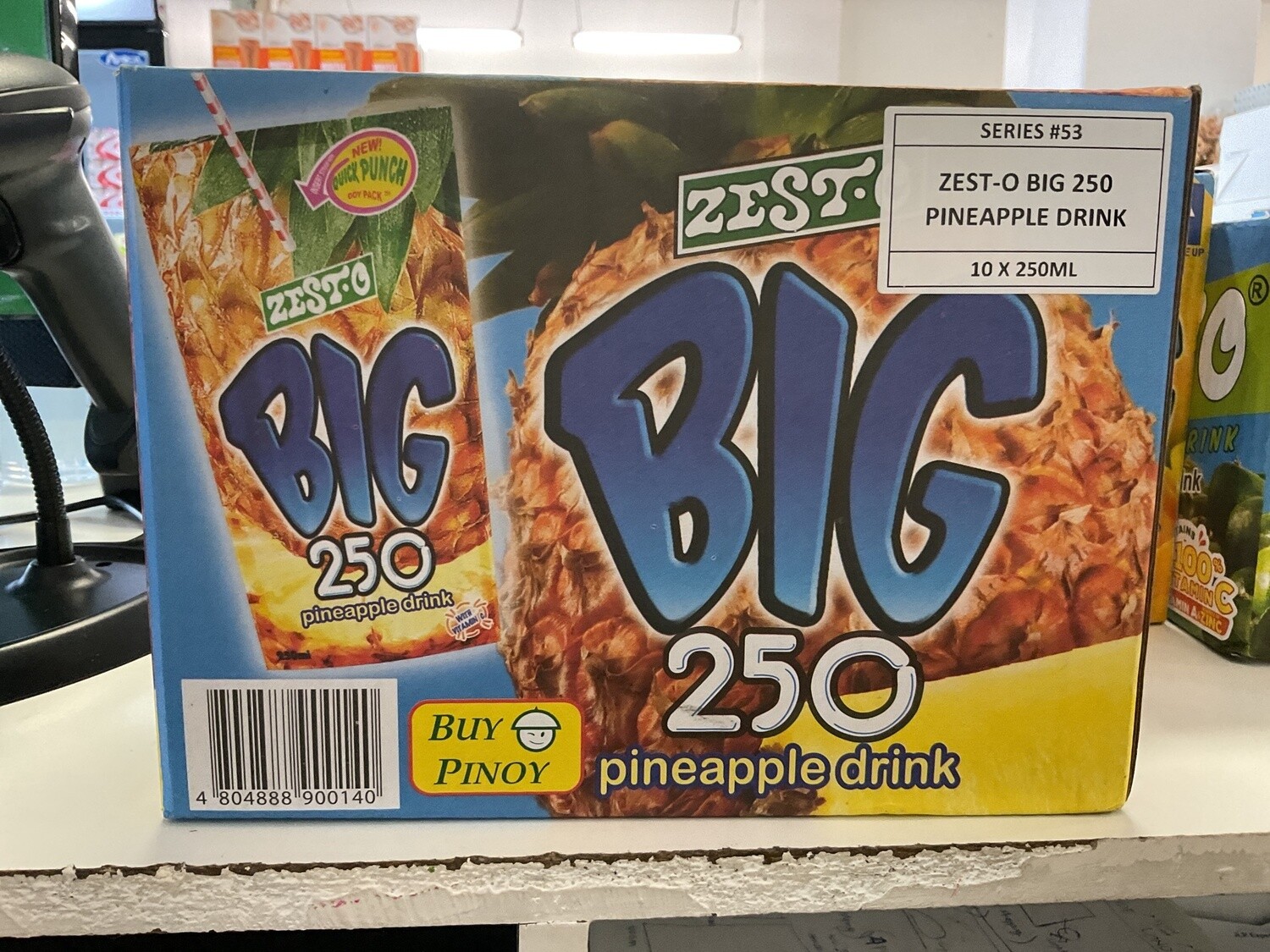 *ZEST-O BIG PINEAPPLE BOX OF 10
