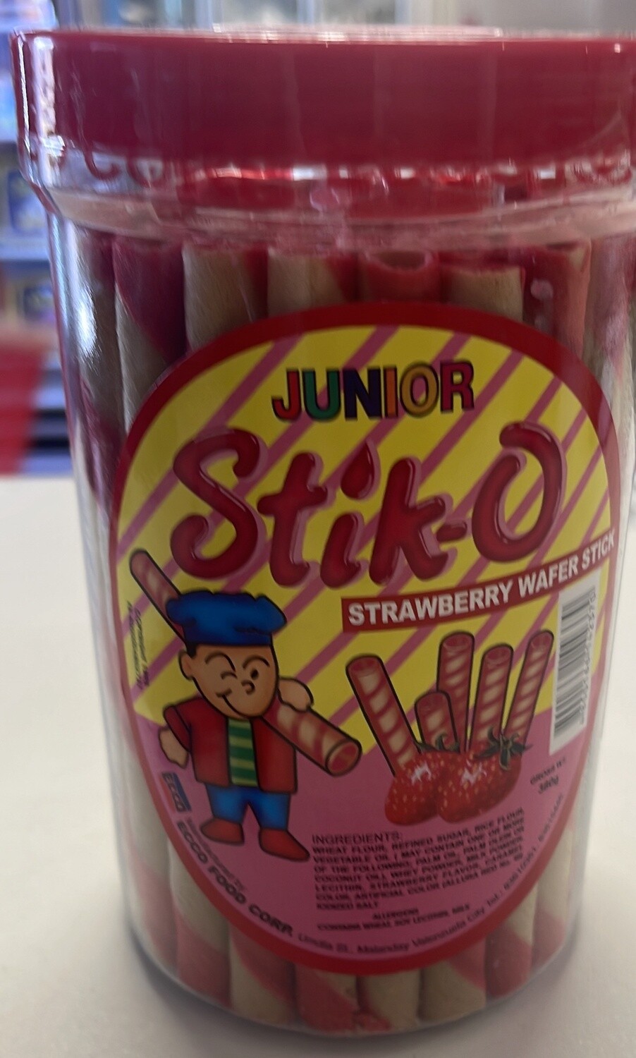 *JUNIOR STIK-O STRAW 380G