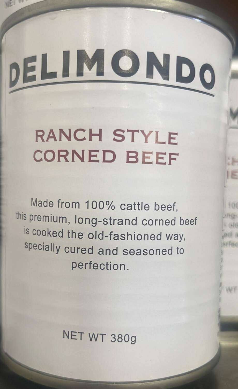 DELIMONDO RANCH STYLE CORNED BEEF 380G