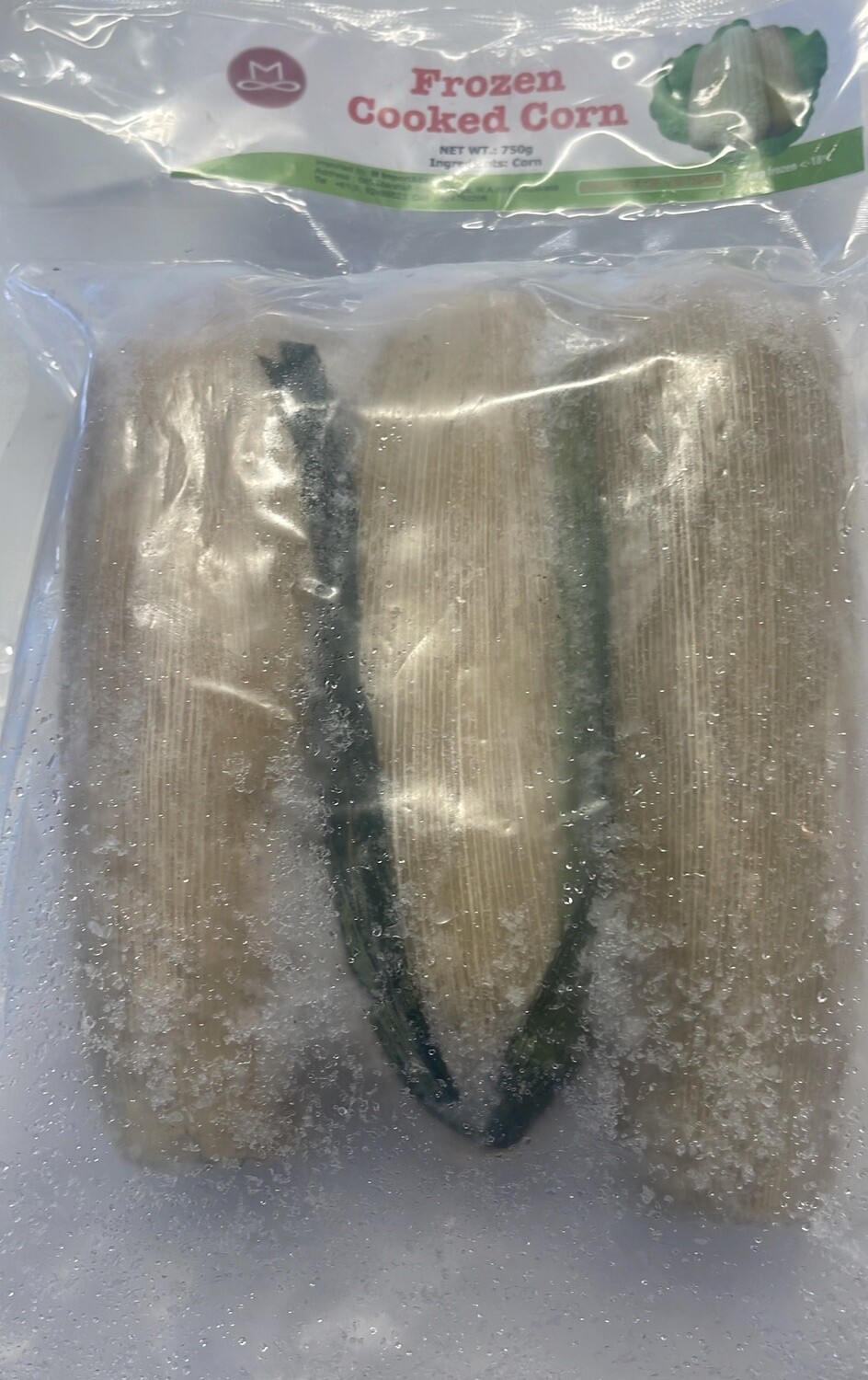 M FZ COOKED W/ SKIN  SWEET CORN  3PCS