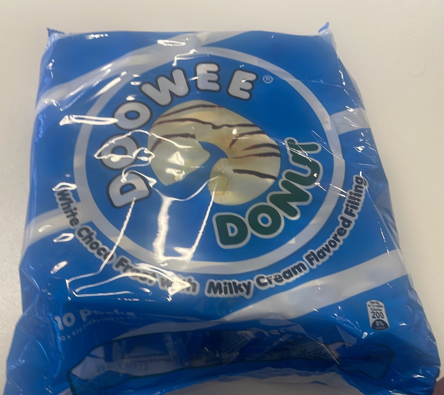 *DOOWEE DONUT WHITE CHOCO 10X44G