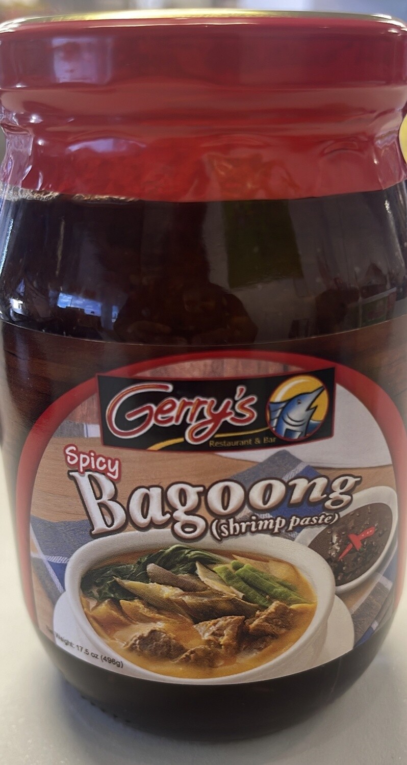 GERRY&#39;S GRILL BAGOONG SPICY 500G