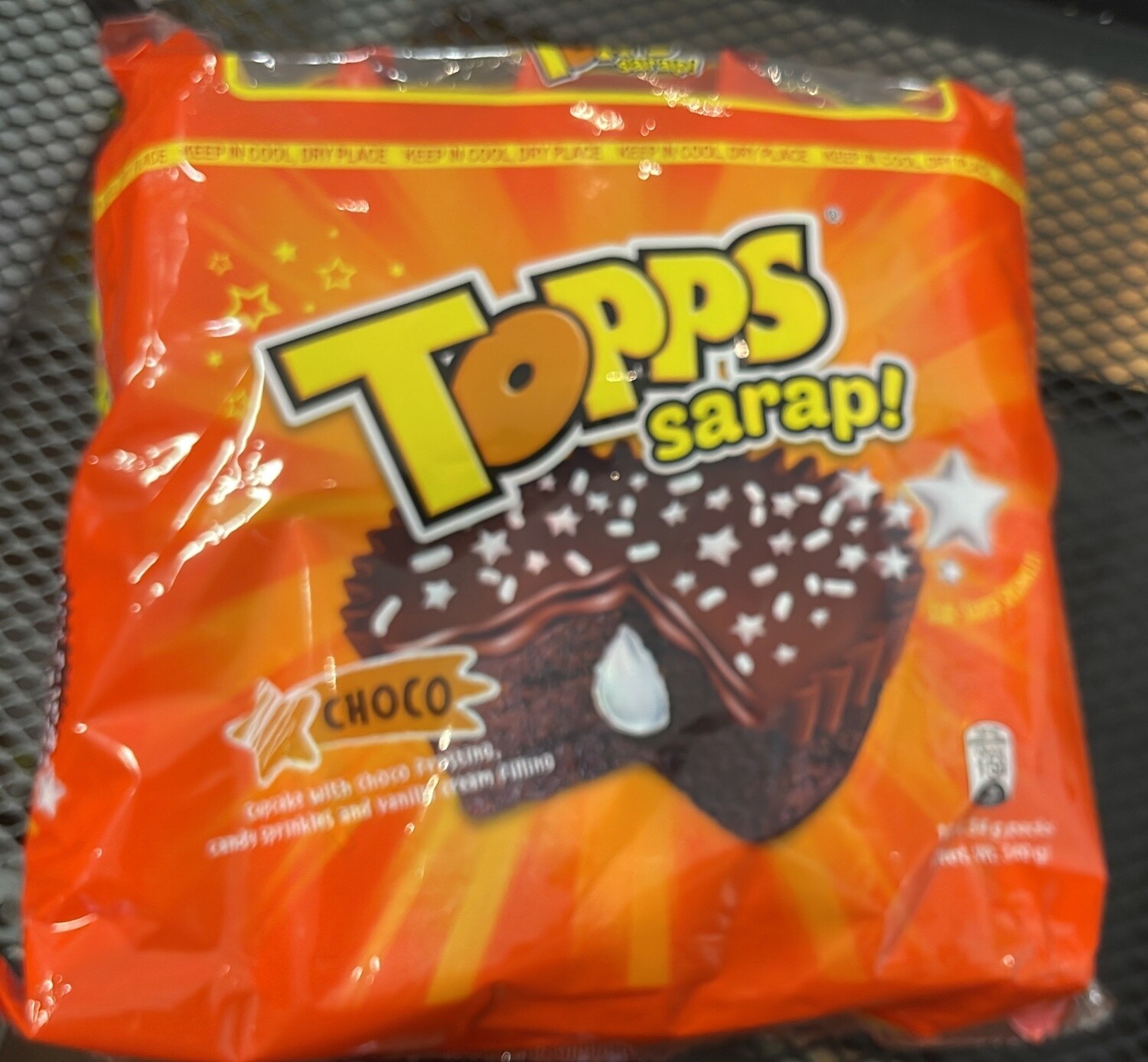 *CUPP KEYK CHOCO TOPS 10X30G