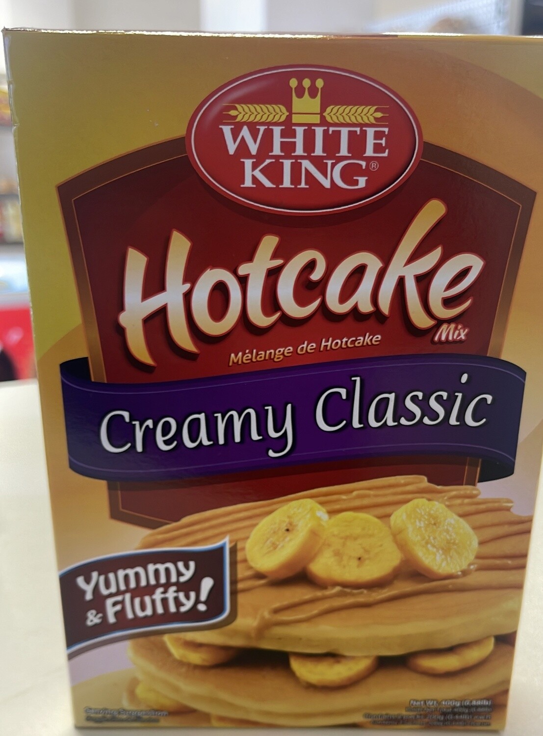 WHITE KING HOTCAKE CREAMY CLASSIC MIX 400G