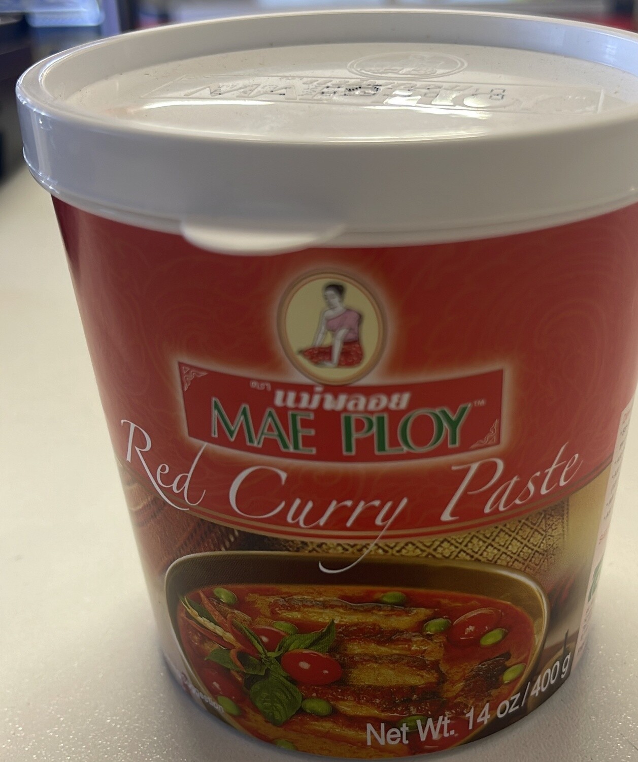 MAE PLOY RED CURRY PASTE 400G