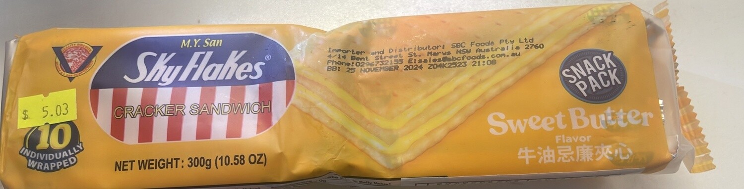 *MY SAN SKY FLAKES SWEET BUTTER (MATIKILYA)  FLAVOUR 300G