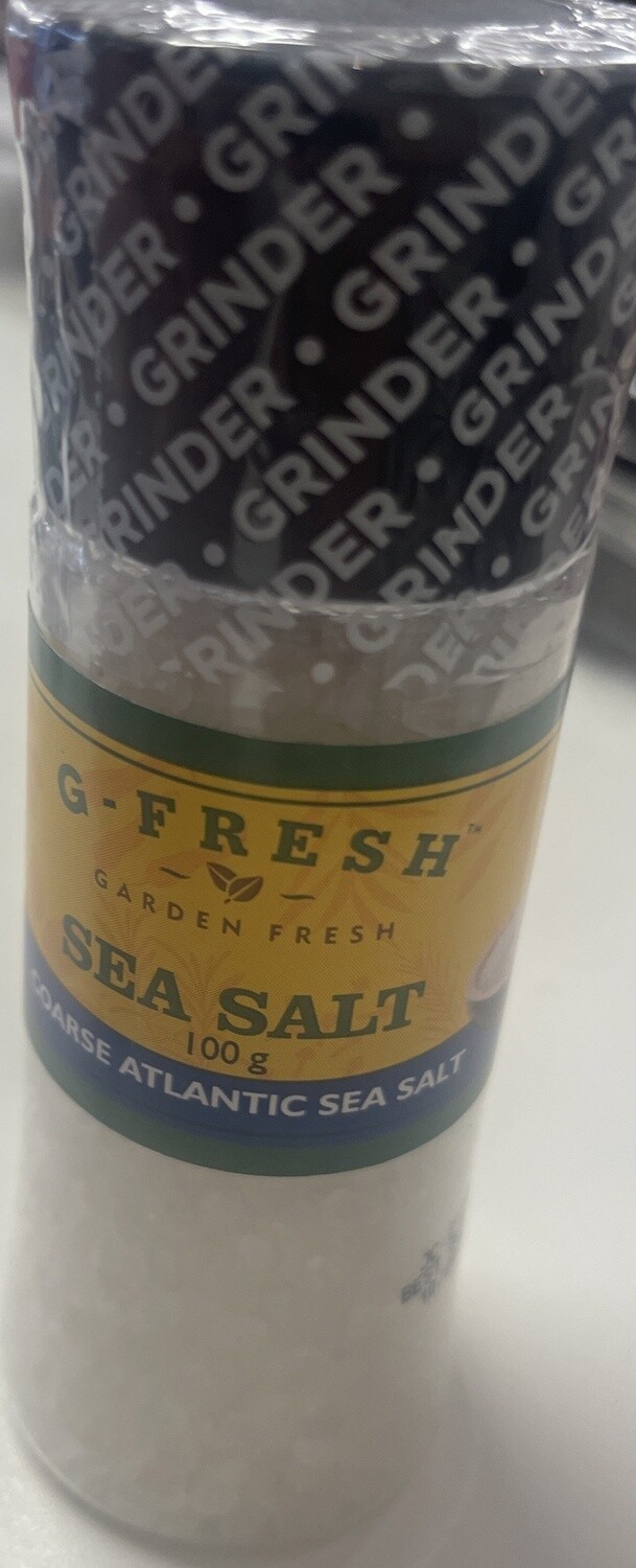 GFRESH GRINDER SEASALT 100G