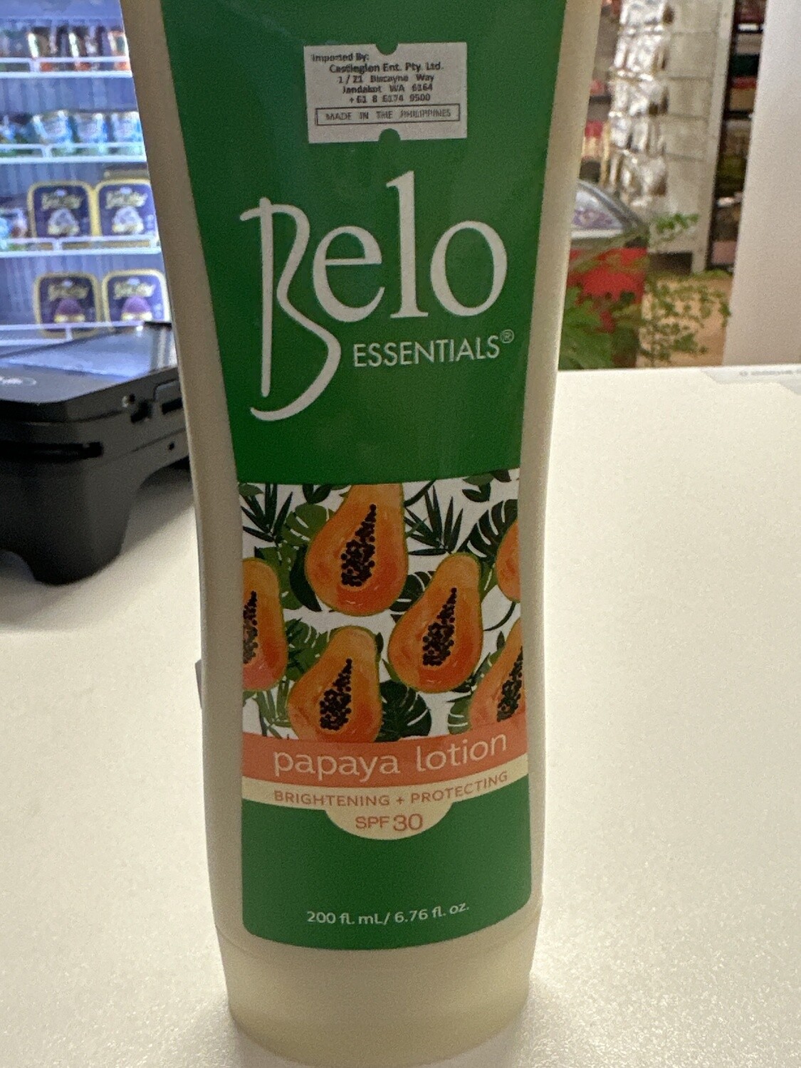 BELO ESSENTIALS PAPAYA LOTION 200ML