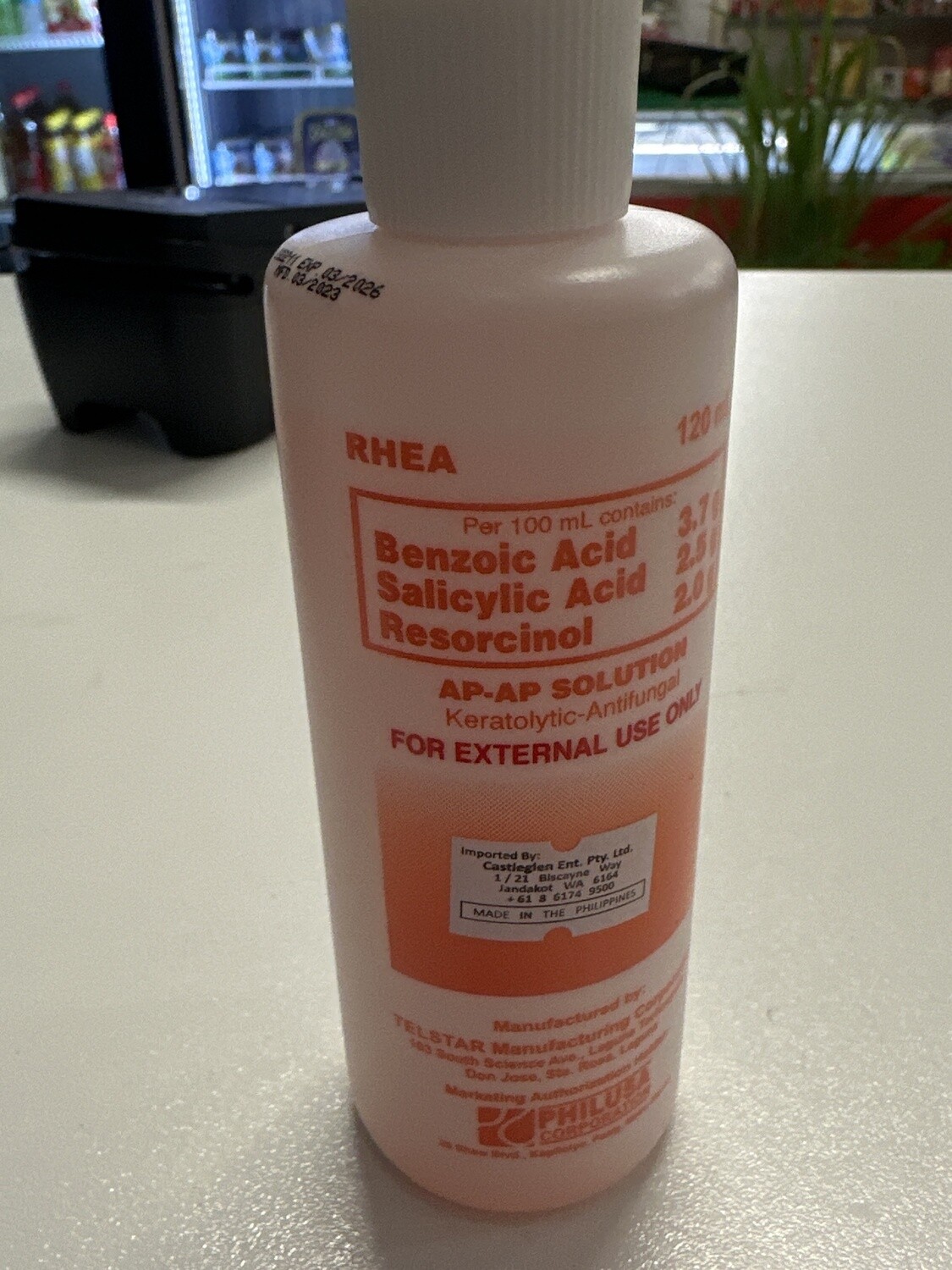 PHILUSA RHEASALYSIC  ALCANFORADO 120ML