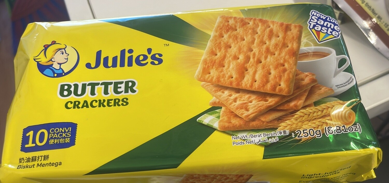 *JULIES BUTTER CRACKERS 250G