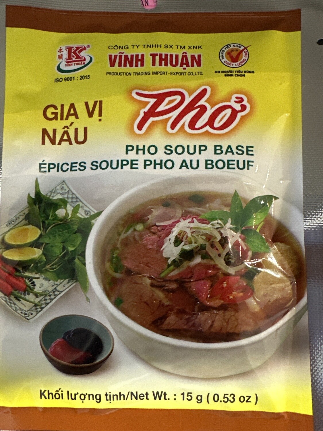 VT PHO SOUP BASE 15G