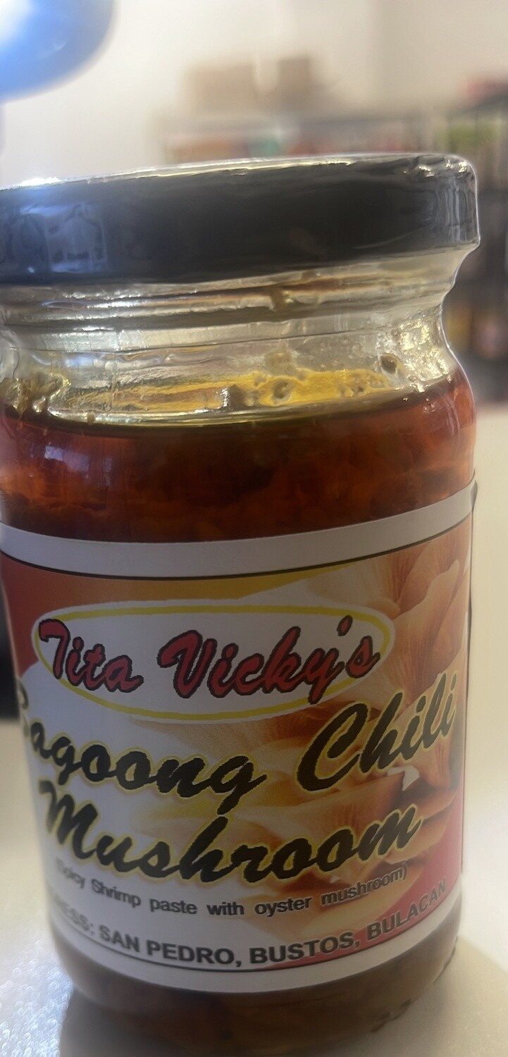 TITA VICKY&#39;s BAGOONG CHILI MUSHROOM