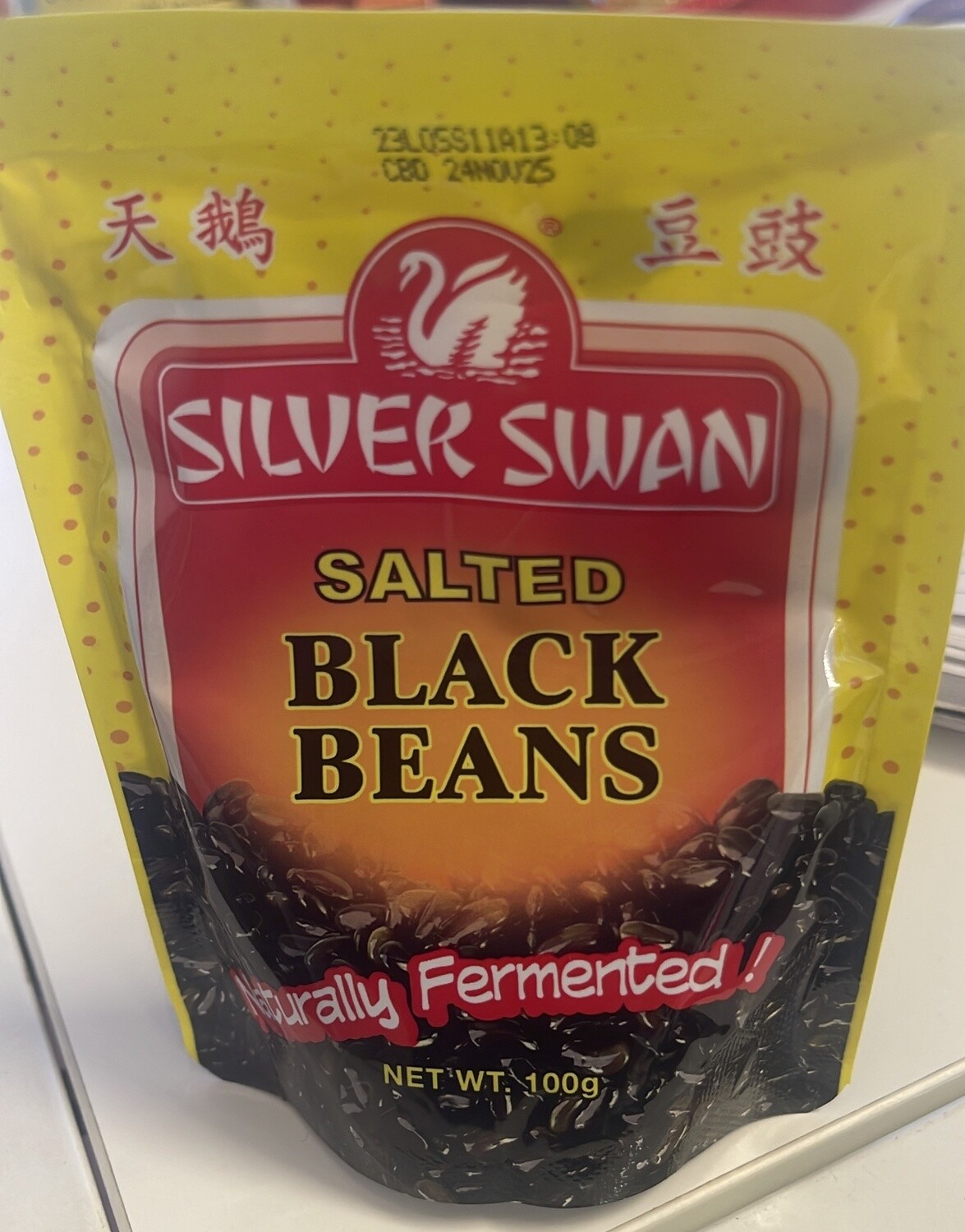 SILVER SWAN SALTED BLACK BEANS 100G