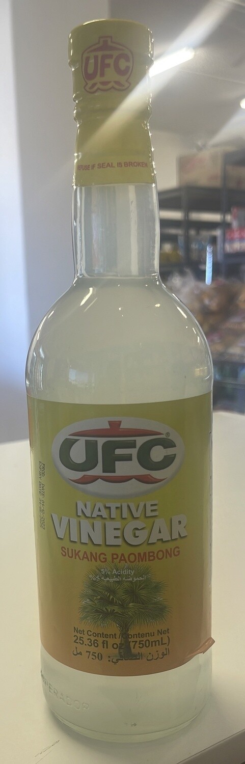 UFC NATIVE VINEGAR SUKANG PAOMBONG 750ML