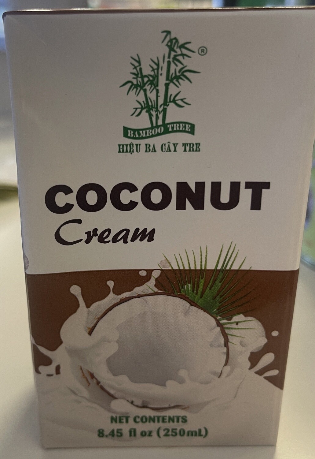 BAMBOO TREE COCONUT CREAM 250ML