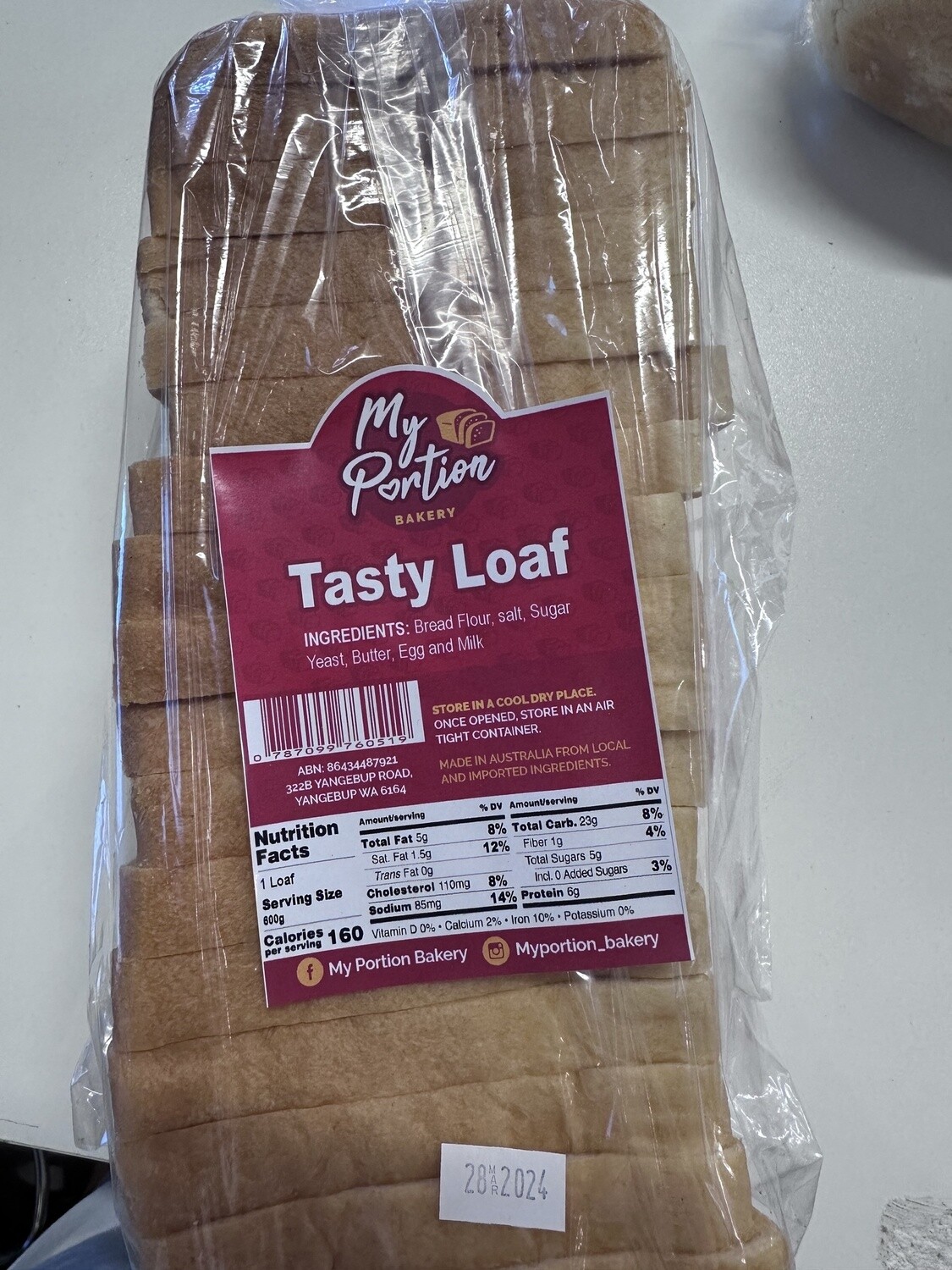 MY PORTION TASTY LOAF