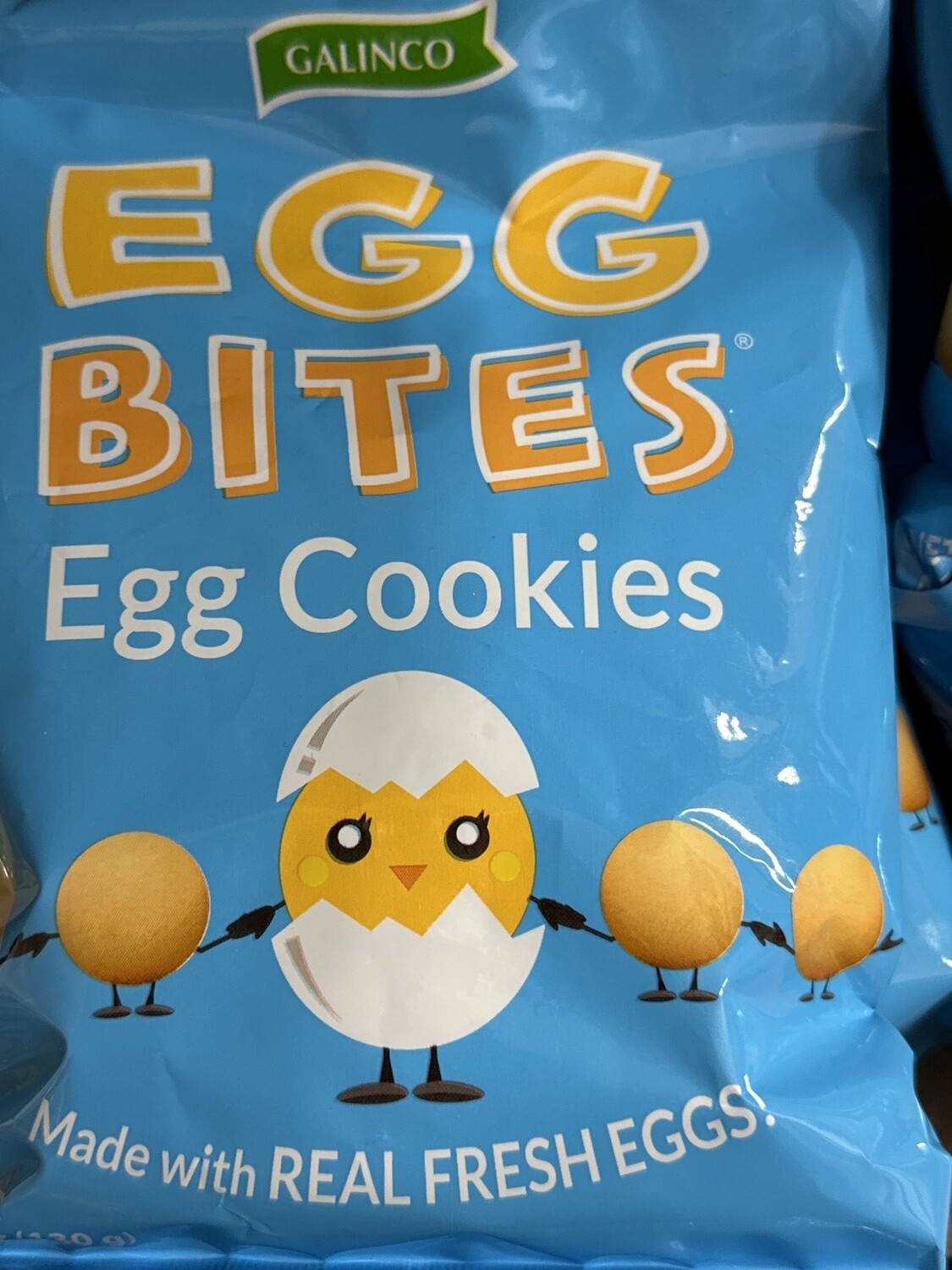 *GALINCO EGG BITES EGG COOKIES 130G