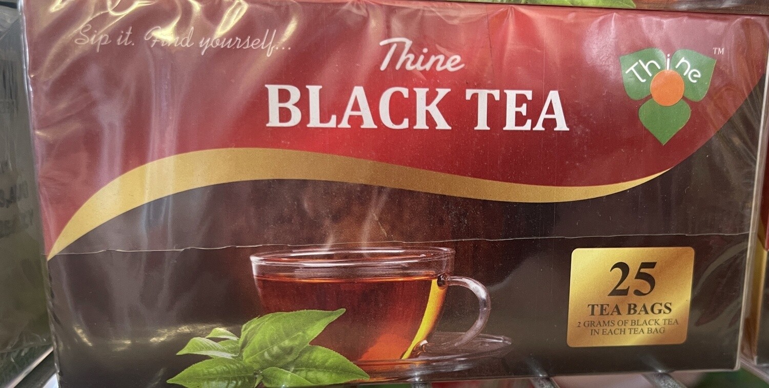 THINE BLACK TEA 25&#39;S