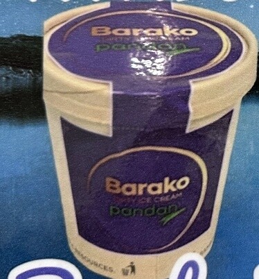*BARAKO PANDAN DIRTY ICE CREAM 500ML