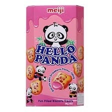 *HELLO PANDA STRAW 50G