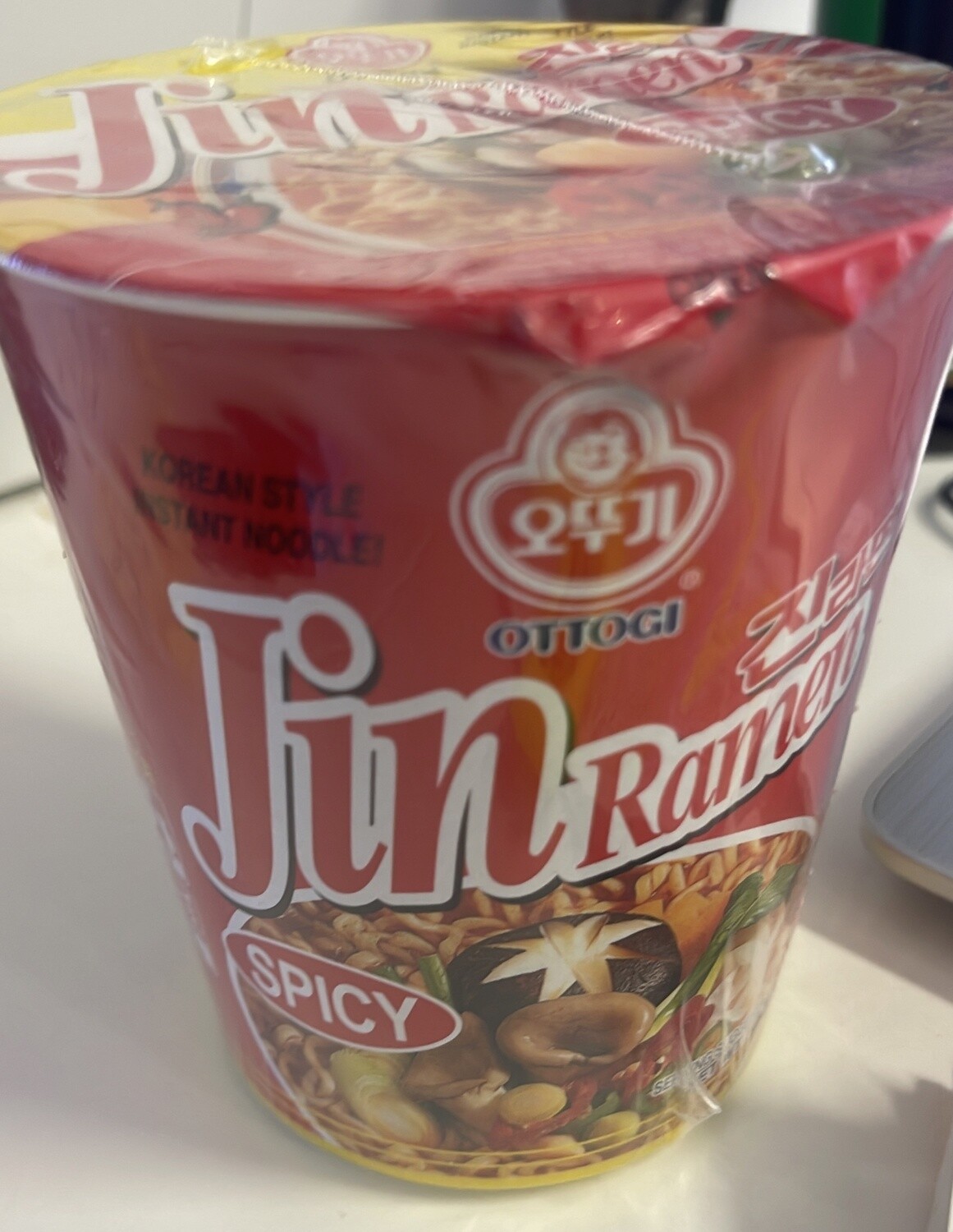 OTTOGI JIN RAMEN SPICY CUP NOODLES 65G