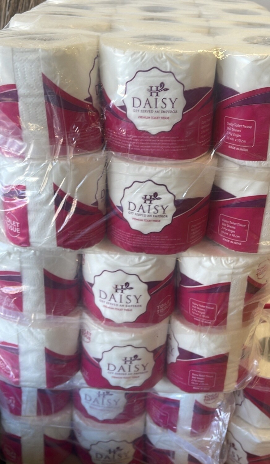 HDI DAISY TOILET TISSUE 24 ROLLS PACKS
