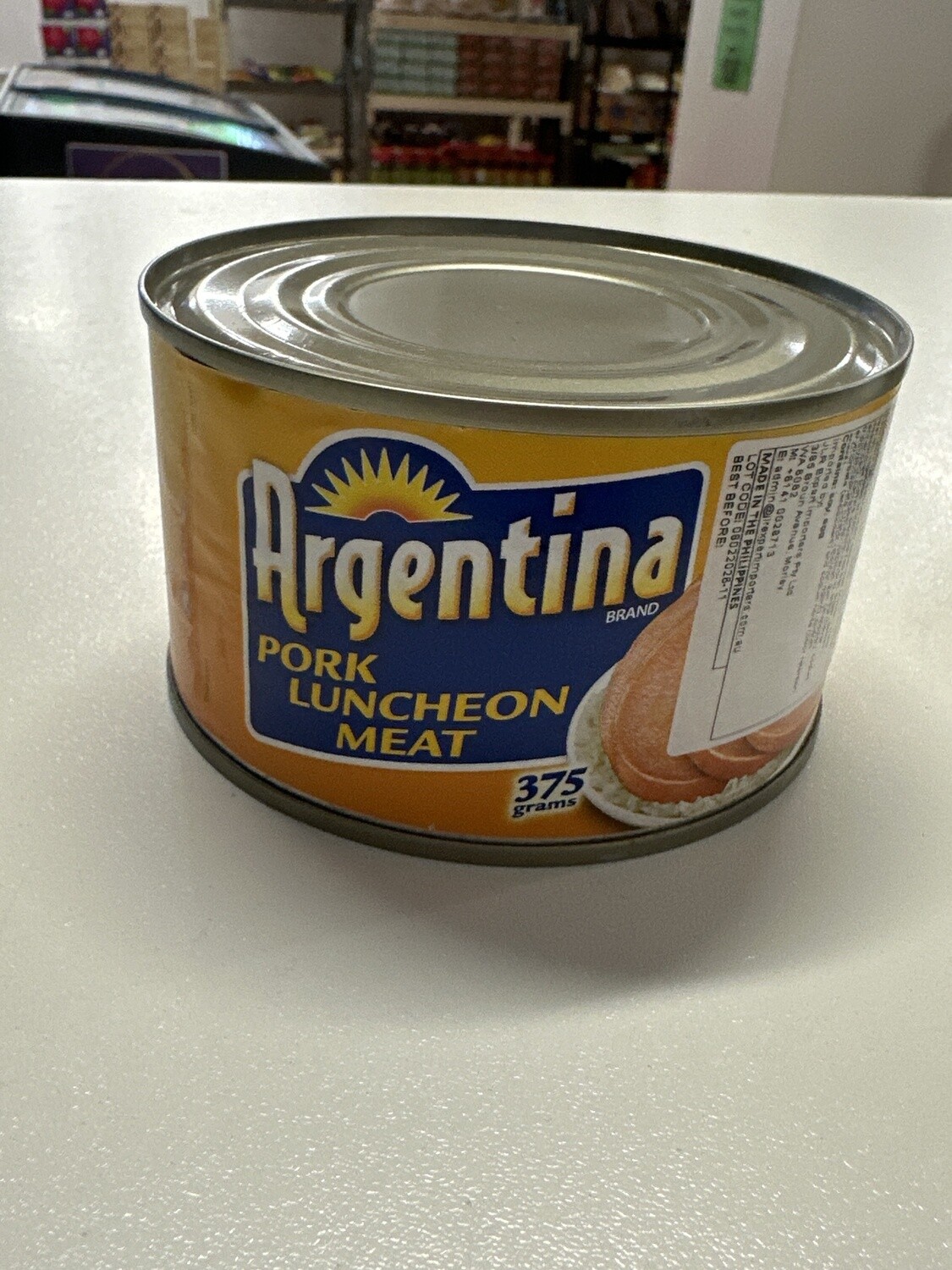 ARGENTINA PORK LUNCHEON MEAT 375G