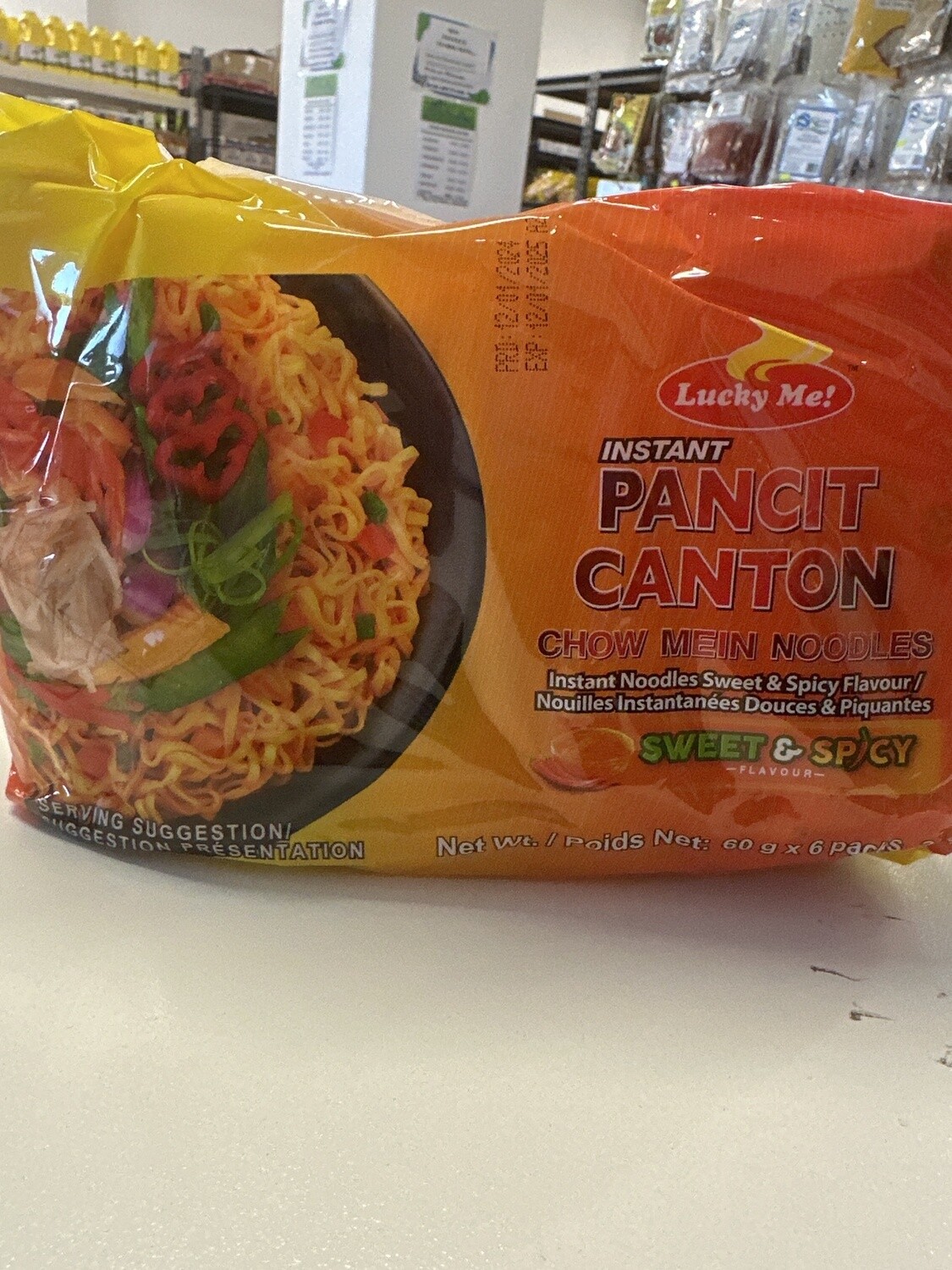 LM PANCIT CANTON SWEET &amp; SPICY 6X60G