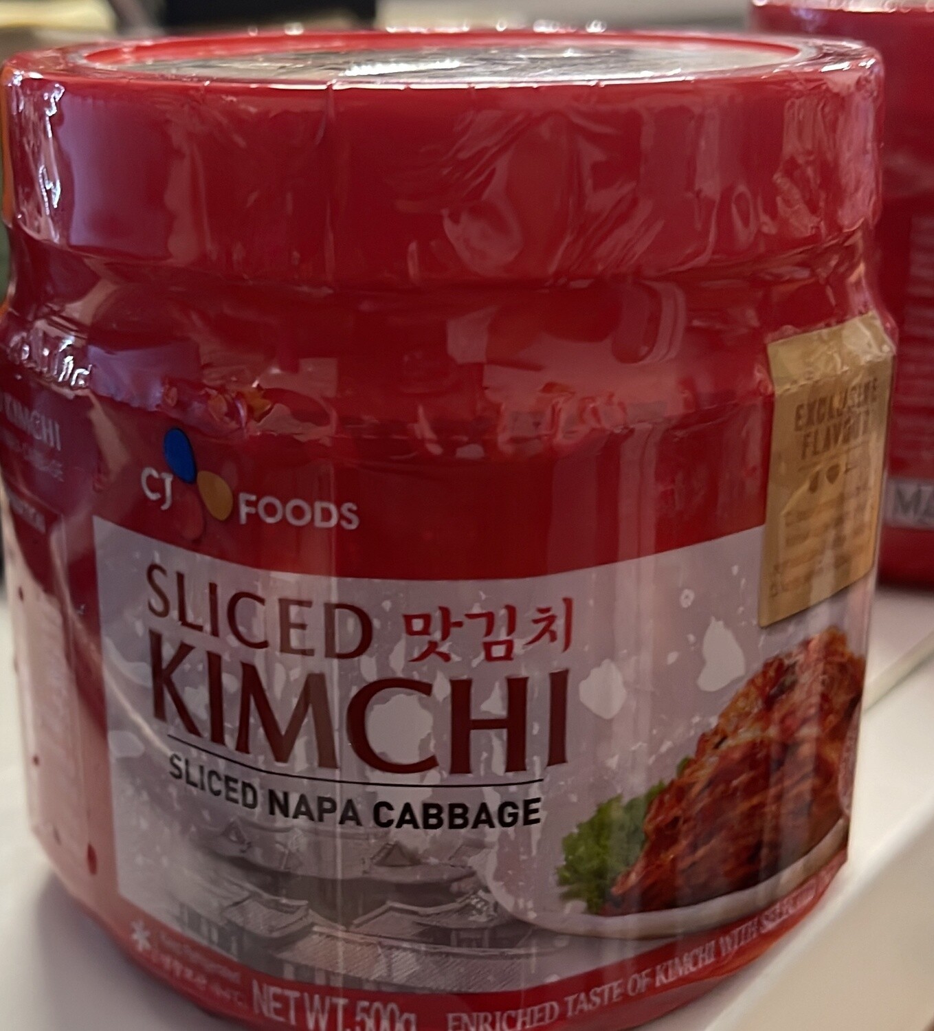 *CJ FOODS SLICED KIMCHI 500G