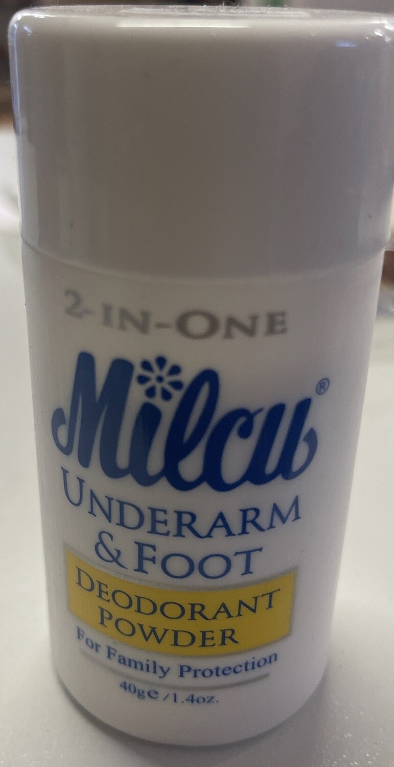 *MILCU DEODORANT POWDER 40G