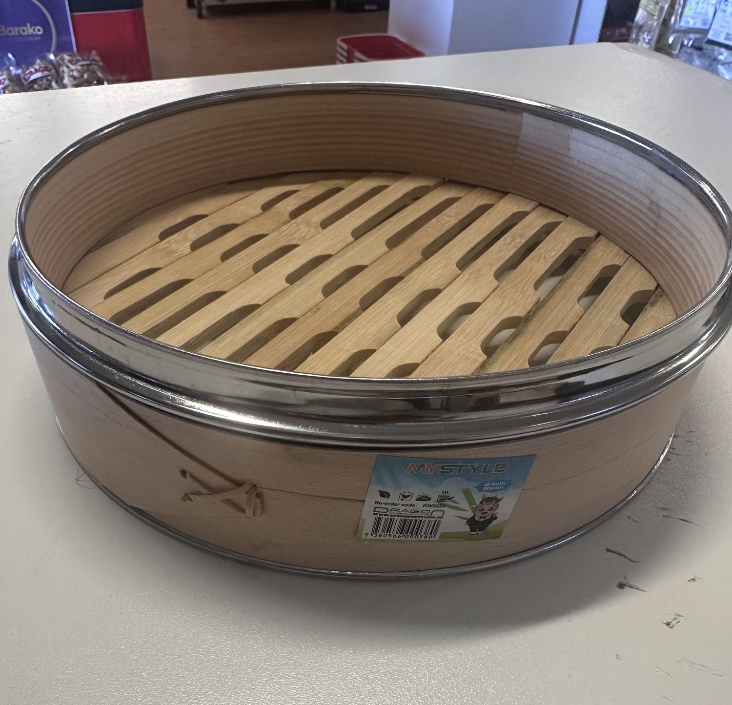 *MYSTYLE BAMBOO STEAMER BASIN 24CM