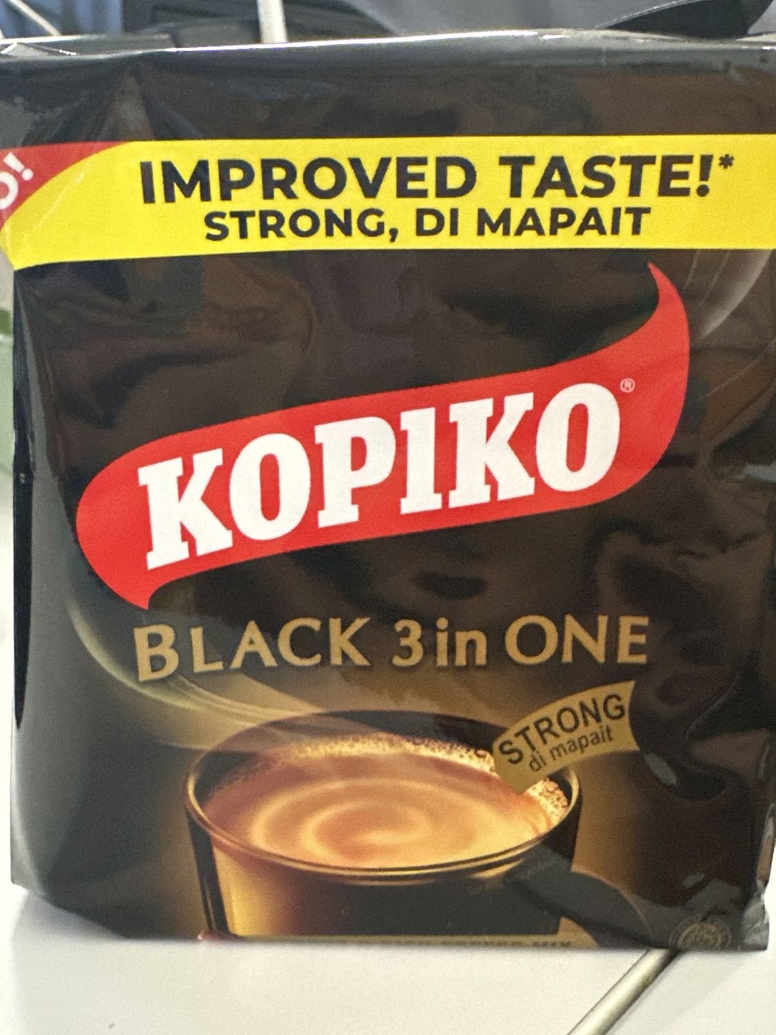 KOPIKO BLACK 3 IN ONE 10 X 30G