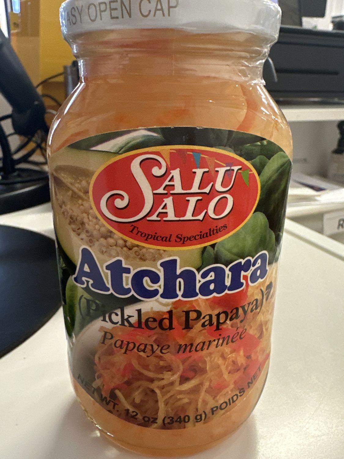 SALUSALO ATCHARA (PICKLED PAPAYA) 340G