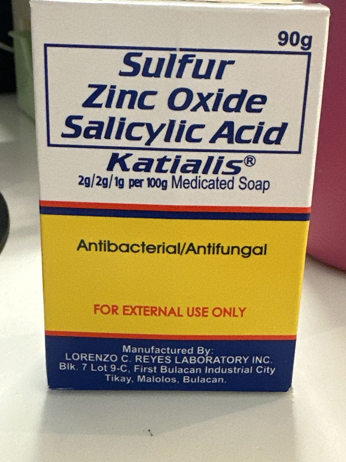 *KATIALIS SULFUR SOAP 90G